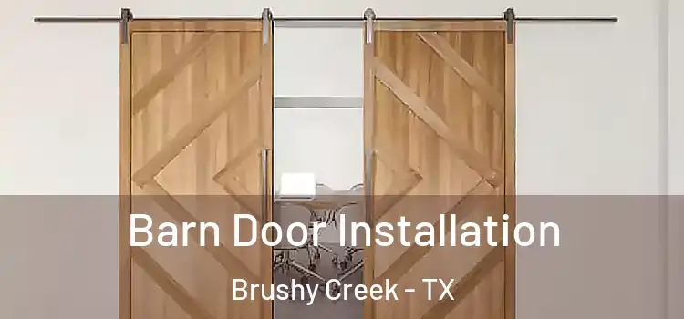  Barn Door Installation Brushy Creek - TX